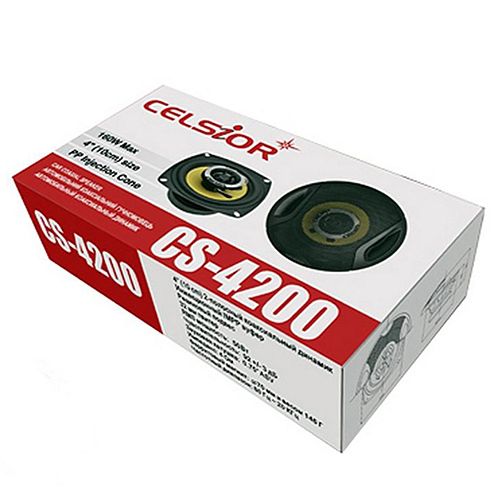 Celsior CS-4200 трисмугові динаміки. Серія "Yellow" 4” (10см)