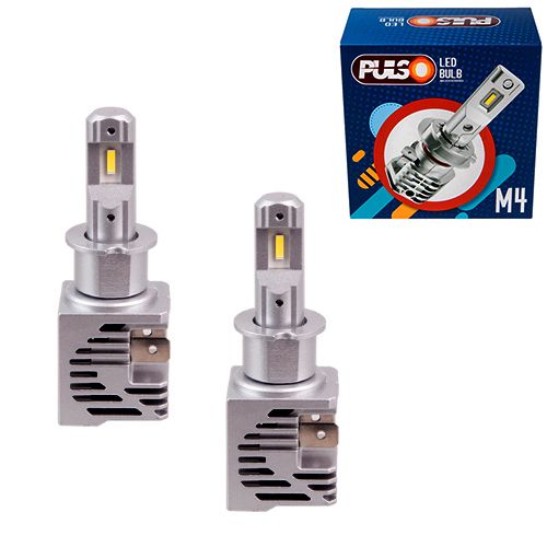 Лампи PULSO M4-H3/LED-chips CREE/9-32v/2x25w/4500Lm/6000K