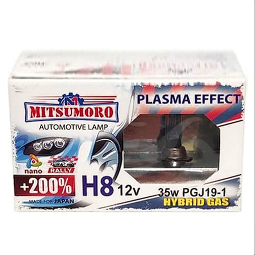 Автолампа MITSUMORO H8 12v 35w PG19-1 v 1 +200 plasma effect (ближній, дальній)