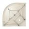 Душевой поддон Lidz Kapielka ST90x90x15