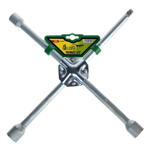 Ключ балонний "хрест" 17х19х21х 1/2", головки для гайкових ключів Alloid