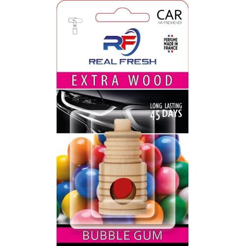 Освіжувач повітря рідкий REAL FRESH "EXTRA WOOD" Bubble Gum 5 мл