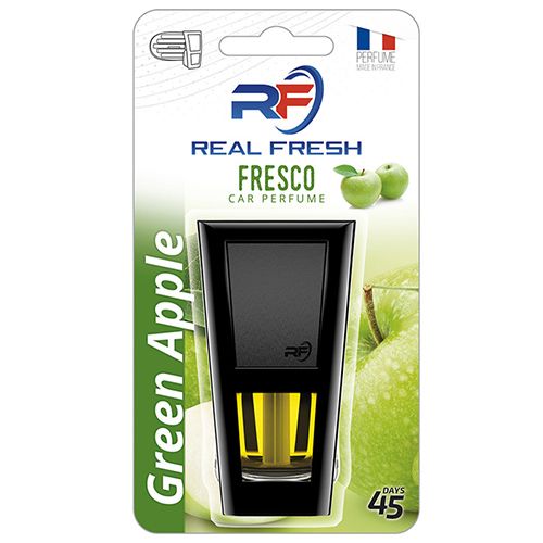Освежитель воздуха жидкий REAL FRESH "FRESCO" Green Apple 8 мл