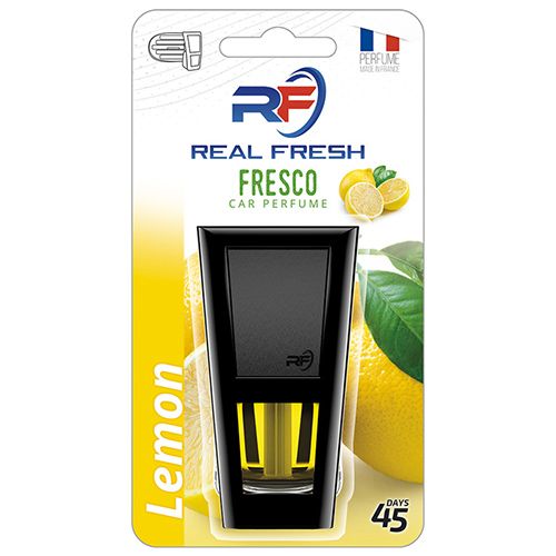 Освежитель воздуха жидкий REAL FRESH "FRESCO" Lemon 8 мл