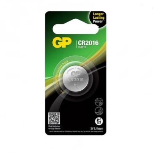 Батарейка GP дисковая Lithium Button Cell 3.0V CR2016-8U5 литиевая