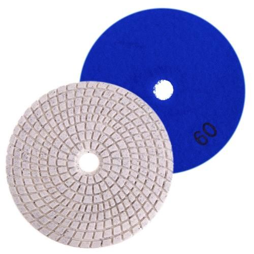 Круг алмазний шліфувальний на липучці 125 мм, зерно 60, Alloid