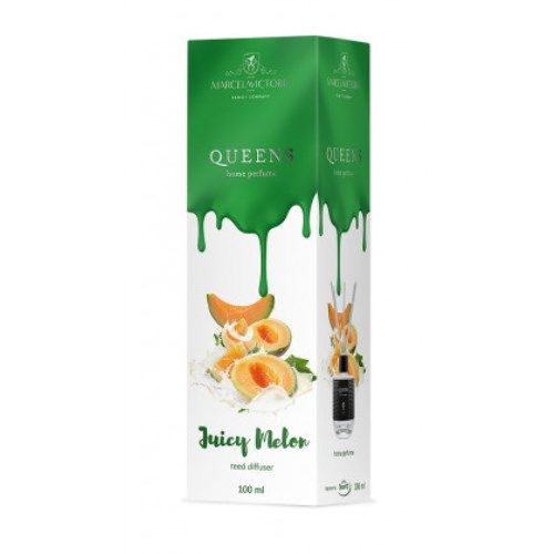 Ароматизатор жидкий для дома/офиса Tasotti "Car & Home" QUEENS White 100ml Juicy Melon (100252)