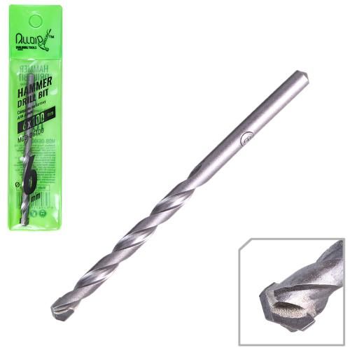 Alloid. Свердло по бетону для дрилі  6х100мм