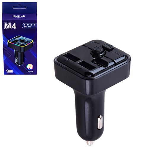 Модулятор FM 5в1 M4 12-24v Bluetooth