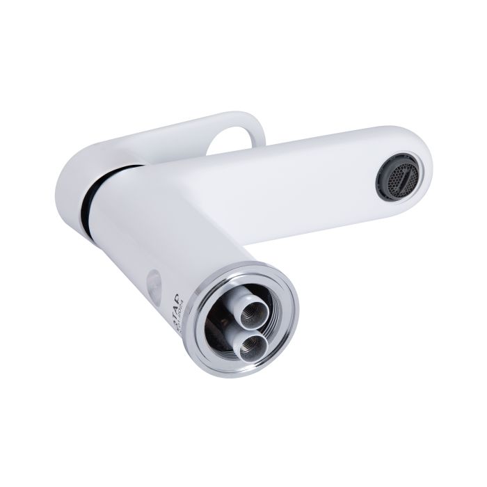 Змішувач для раковини Qtap Jay QTJAY270CRW45551 Chrome/White