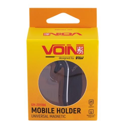 Держатель мобильного телефона VOIN UH-2011BK магнитный на дефлектор