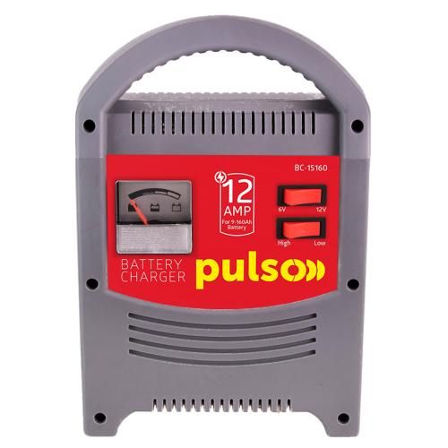 Зарядное устройство для PULSO BC-15160 6&12V/12A/9-160AHR/стрелковый индикатор