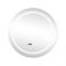 Дзеркало Qtap Mideya R800 з LED-підсвічуванням Touch, з антизапотіванням, з годинником, димером, рег. яскравості QT2078NCR8080W