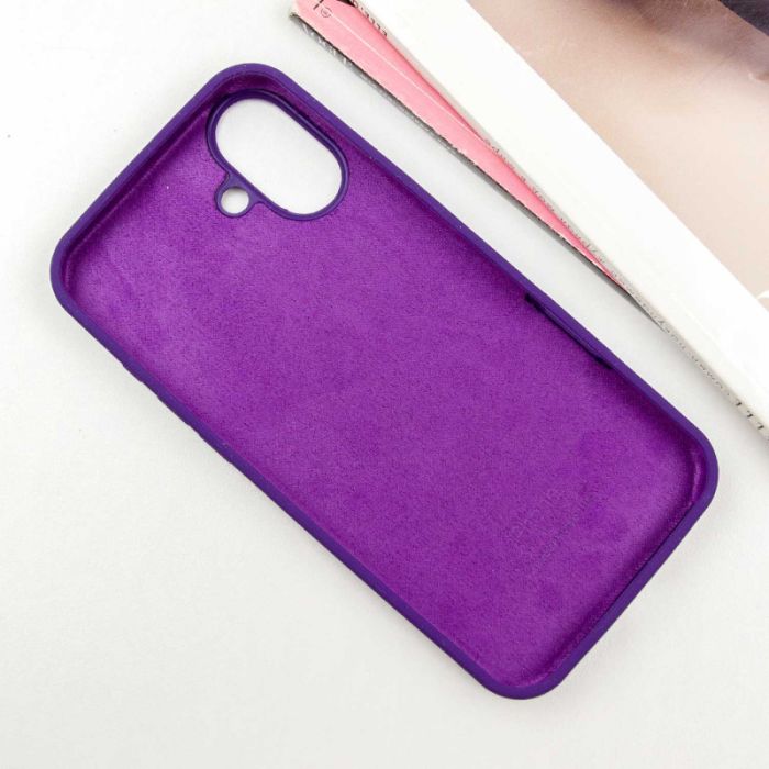 Чохол Silicone Case Full Protective (AA) для Apple iPhone 16 Plus (6.7")