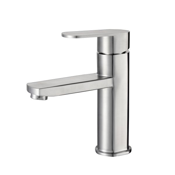 Смеситель для раковины Lidz Luna 001F (k35) LDLUN001FNKS46094 Nickel