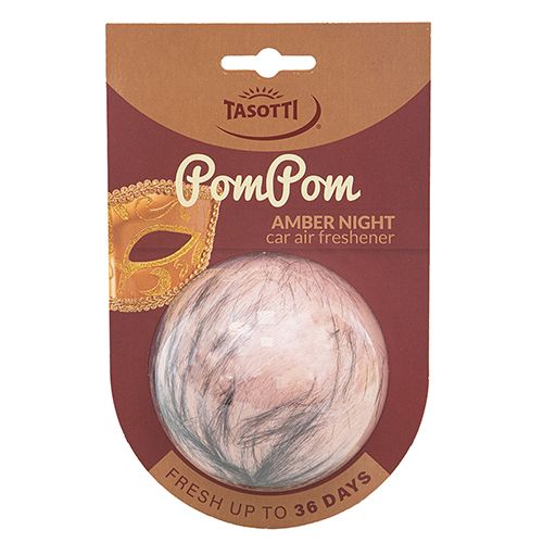 Ароматизатор мешочек Tasotti / серия POM POM Amber Night (102802)