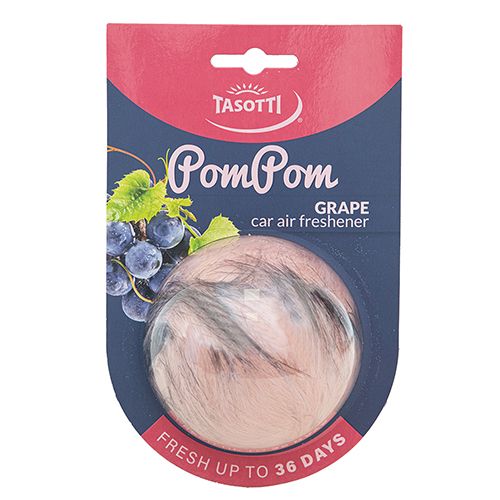 Ароматизатор мешочек Tasotti / серия POM POM Grape (102806)
