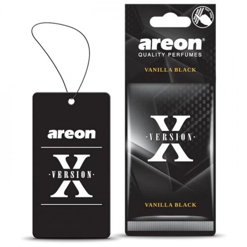 Освежитель воздуха AREON Х-Vervision лист Vanilla Black (AXV11)