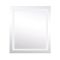 Дзеркало Lidz Kubis 700х800 з LED-підсвічуванням Touch, з антизапотіванням, з димером, рег. яскравості Reverse LD78LF9048070