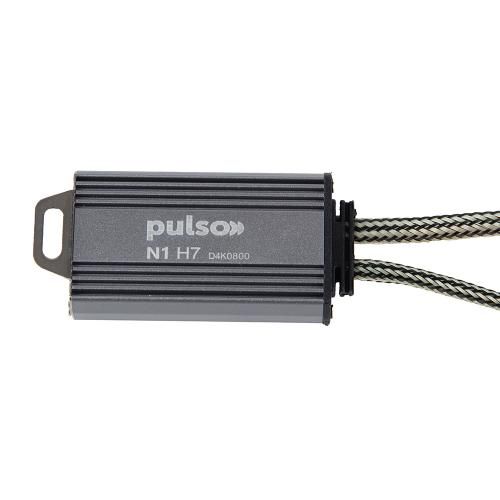 Лампы PULSO N1-H7/LED-chips OEM PHILIPS Flip chip/9-16V/2*70W/8500Lm/6500K (N1-H7)