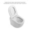 Унитаз напольный Qtap Robin безвидочный Ultra Quiet безобедочный безобедочный с сиденьем Soft-close WHITE QT13223381AW