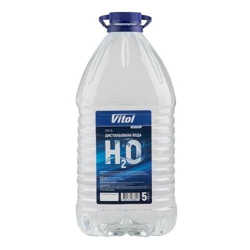 Дистиллированная вода VITOL, 5л (VTD-15)