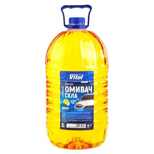 Омивач скла зимовий VITOL "-12" Диня 5л (VTW-1251)