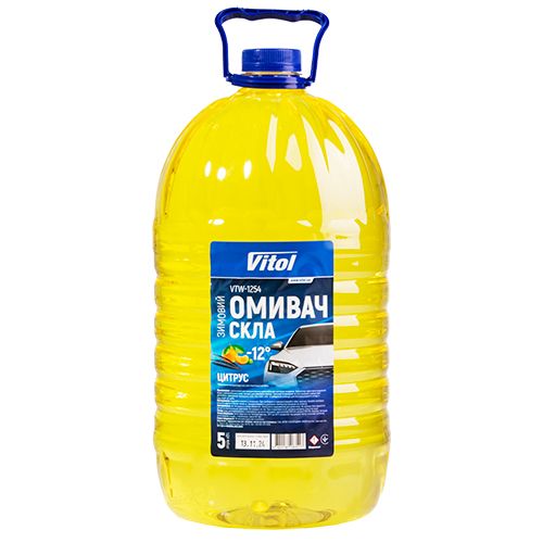 Омивач скла зимовий VITOL "-12" Цитрус 5л