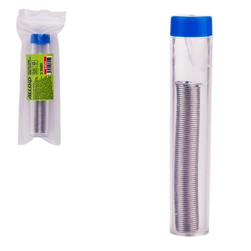 Припой с флюсом 0,8мм, 10г в колбе Alloid