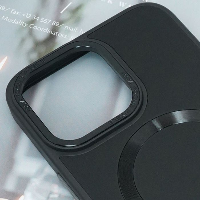 Шкіряний чохол Bonbon Leather Metal Style with MagSafe для Apple iPhone 11 Pro Max (6.5")