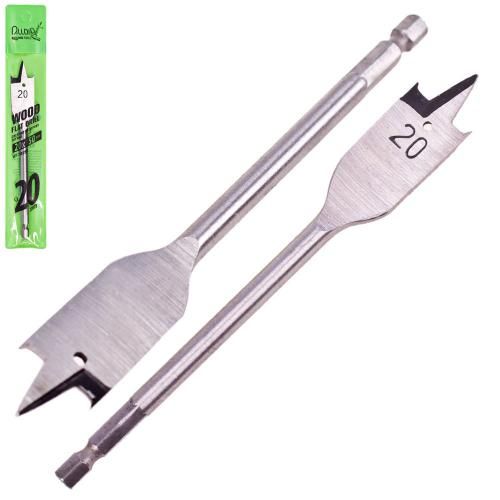 Сверло по дереву перьевые 20x150мм Alloid (WF-20150)