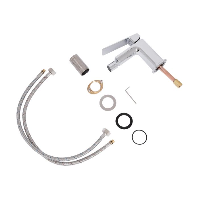 Змішувач для биде Qtap Capricorn Chrome (k26) QTCAP2060102C48223