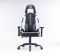 Компьютерное кресло Infini System G21 Черно-бело-серый, Zenga экокожа