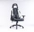 Комп'ютерне крісло Infini System G21 Чорно-біло-сірий, Zenga  екокожа