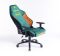 Компьютерное кресло из ткани Ergo System G20 Зелено-желтый, Zenga ткань