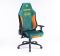 Компьютерное кресло из ткани Ergo System G20 Зелено-желтый, Zenga ткань