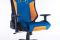 Компьютерное кресло из ткани Ergo System G20 Сине-желтый, Zenga ткань