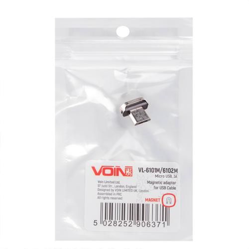 Адаптер для магнитного кабеля VOIN 6101M/6102M, Micro USB, 3А
