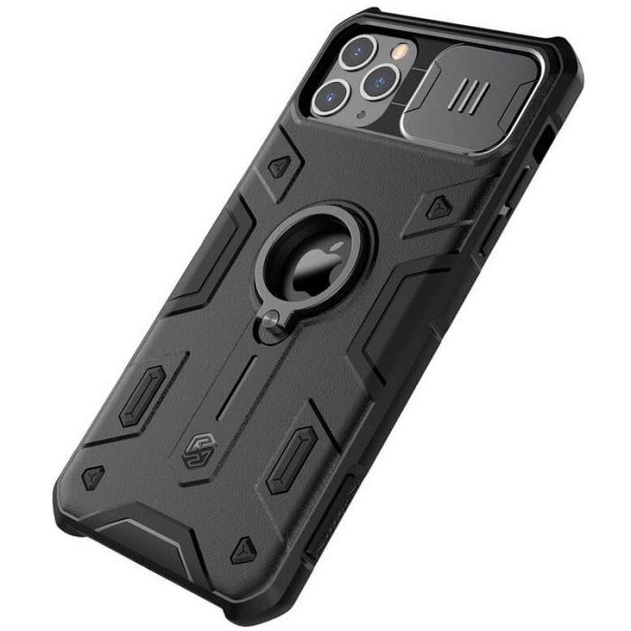 TPU+PC чехол Nillkin CamShield Armor (шторка на камеру) для Apple iPhone 11 Pro Max (6.5")