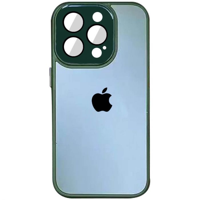 Чехол TPU+Glass Sapphire Midnight для Apple iPhone 14 Pro Max (6.7")