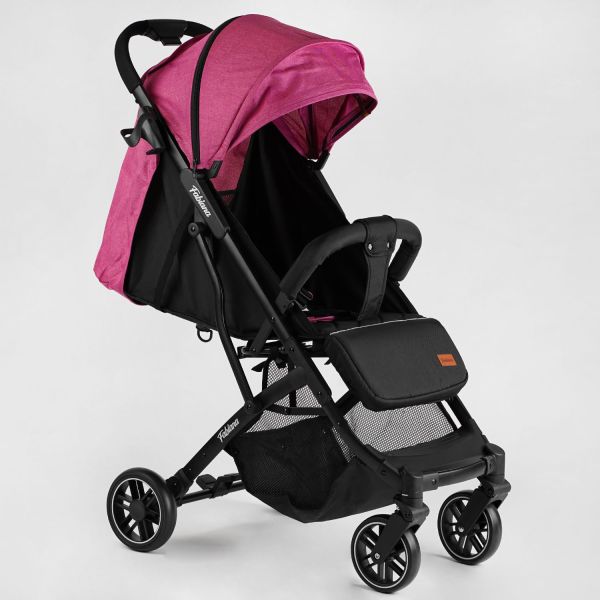 Коляска прогулочная детская "JOY" Fabiana (36021) цвет РОЗОВЫЙ