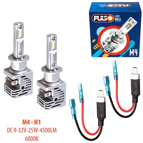 Лампи PULSO M4/H1/LED-chips CREE/9-32v/2x25w/4500Lm/6000K