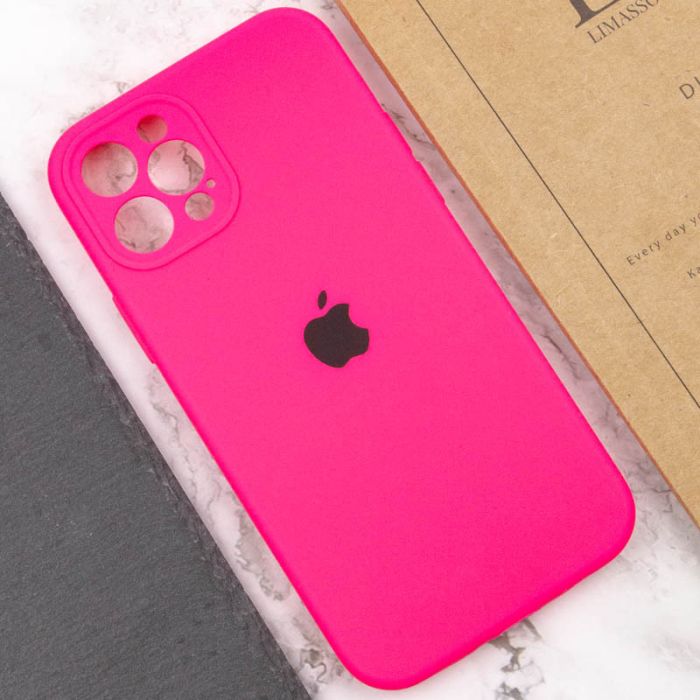 Чохол Silicone Case Full Camera Protective (AA) для Apple iPhone 12 Pro (6.1")