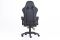 Комп‘ютерне крісло із карбоновими вставками CARBON Quattro Gaming Чорно-сірий, Zenga  екокожа