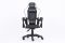 Комп‘ютерне крісло із карбоновими вставками CARBON Quattro Gaming Чорно-білий, Zenga  екокожа