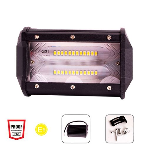 Фара рабочего света WLP-72B2 SPOT 24Led*3W /10-30V/72W/6000K (WLP-72B2)