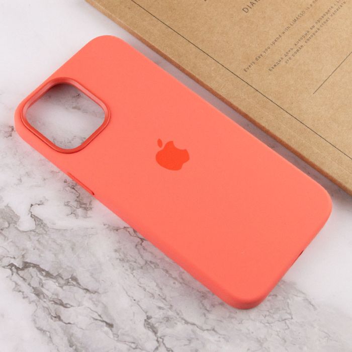 Чохол Silicone case (AAA) full with Magsafe and Animation для Apple iPhone 12 Pro / 12 (6.1")