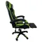 Комп‘ютерне крісло GAMER KO24ZIEL Чорно-зелений, екокожа