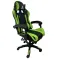 Комп‘ютерне крісло GAMER KO24ZIEL Чорно-зелений, екокожа