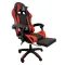 Комп‘ютерне крісло GAMER KO24CZE Чорно-червоний, екокожа
